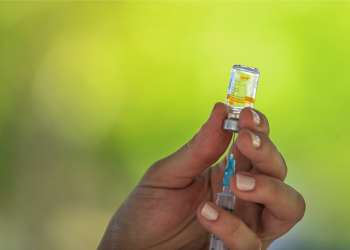 Senior Citizens Start Being Vaccinated Against the Coronavirus (COVID - 19)