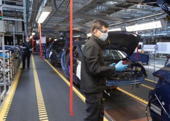 United Kingdom - Ellesmere Port - Vauxhall Car Factory Prepares For Post-COVID Re-opening