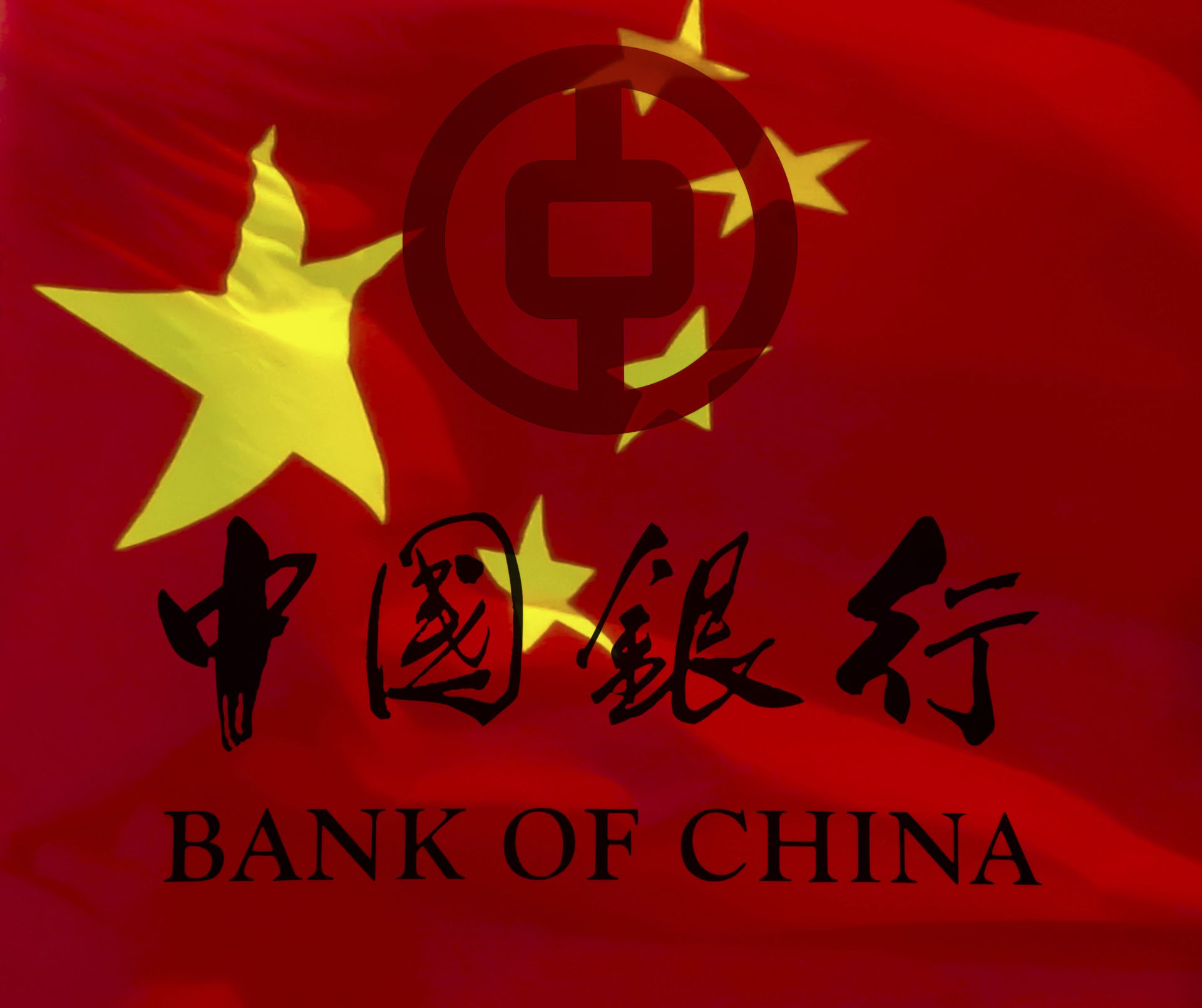 Bank of China sign