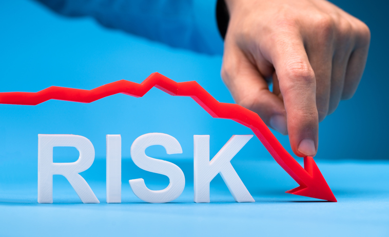 Invest In Finance With Less Risk. Risk Going Down