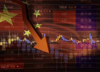 China - East Asia, Stock Market Data, Stock Market Crash, Stock Market and Exchange, Moving Down