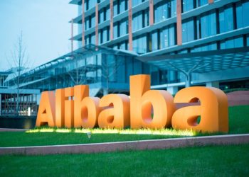 Hangzhou, China - March 25, 2018: The main building in the headquarter of Alibaba group in Hangzhou. Alibaba, founded by Jack Ma, is the biggest e-business company in China.
