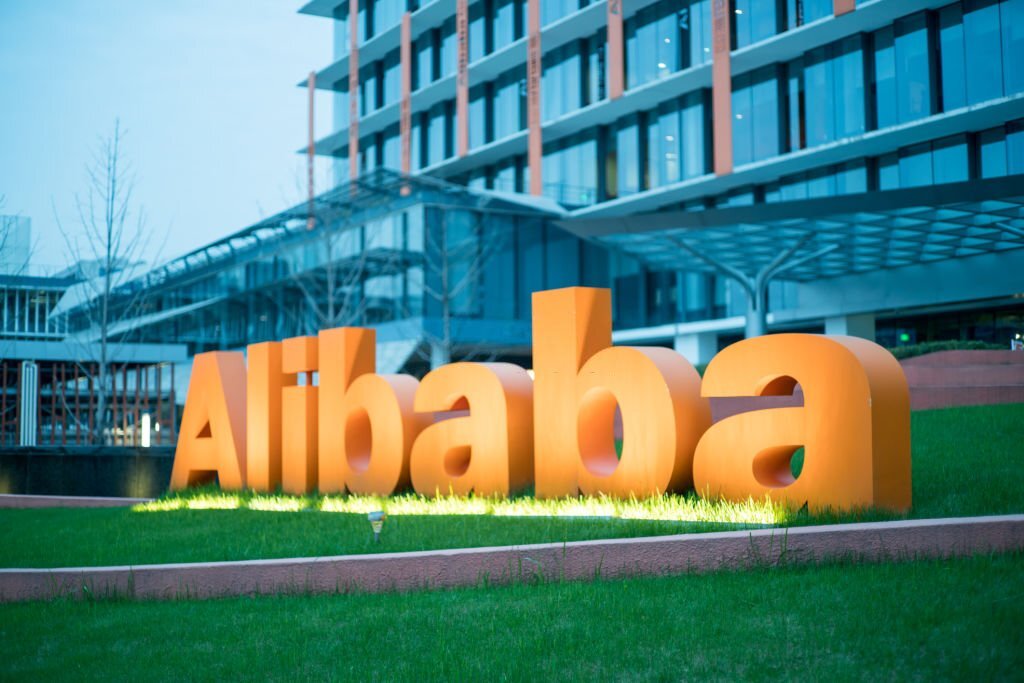 Hangzhou, China - March 25, 2018: The main building in the headquarter of Alibaba group in Hangzhou. Alibaba, founded by Jack Ma, is the biggest e-business company in China.